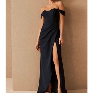 BHLDN Rossi Crepe Maxi Dress
